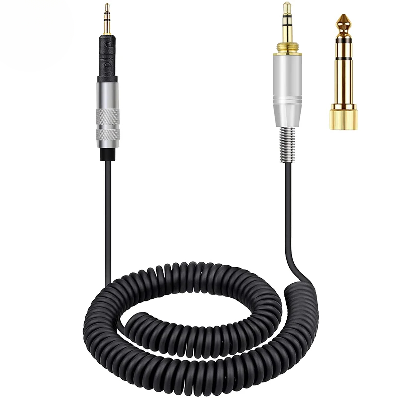 Sennheiser Headphone Hd 560S - Spiralförmiges Upgrade-Ersatzkabel für Sennheiser HD598 HD558