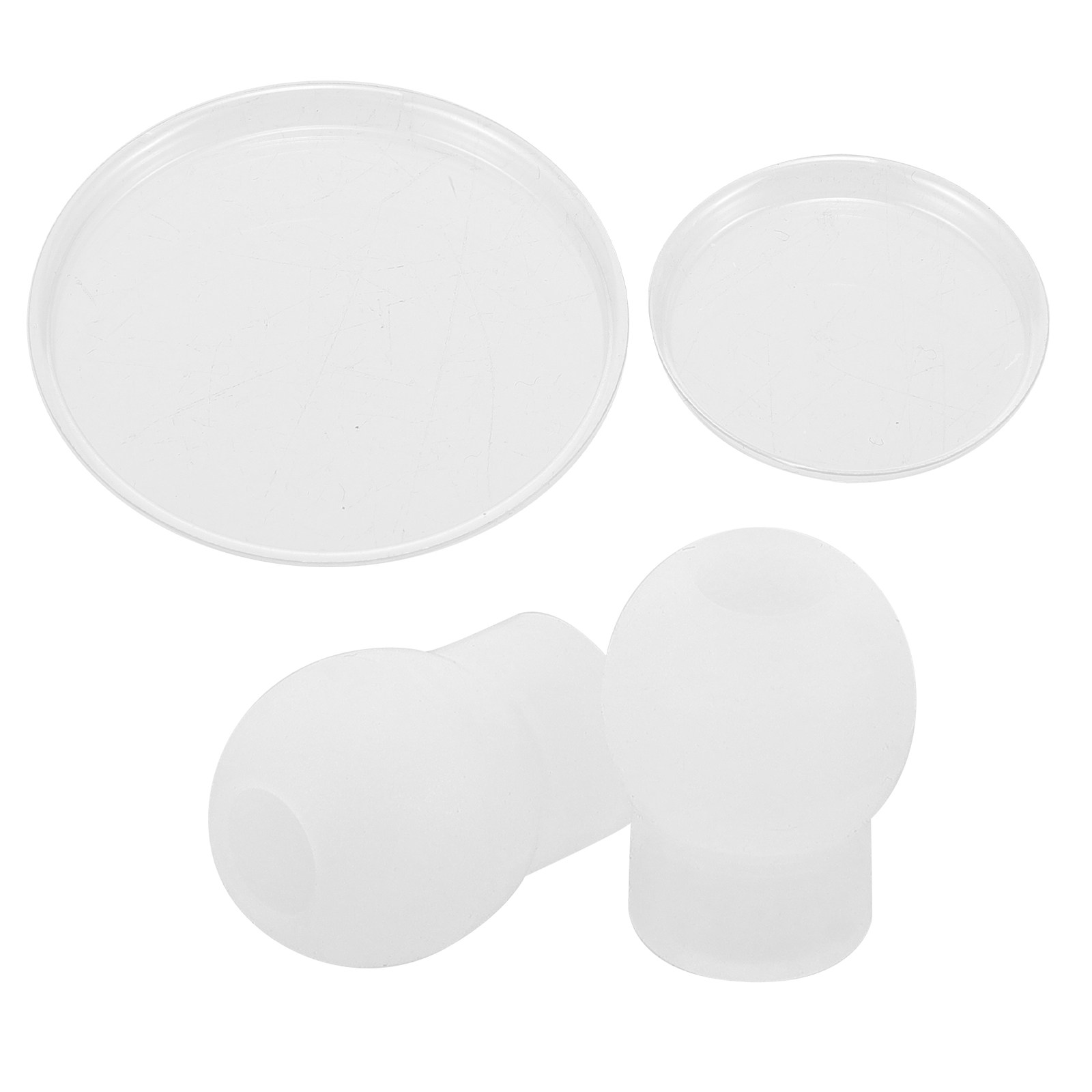 Silicone Ear Tip Replacement - 1 Set Silikon-Stethoskop-Ohrstöpsel, Komfortable Ersatz-Ohrstöpsel, Krankenhaus-