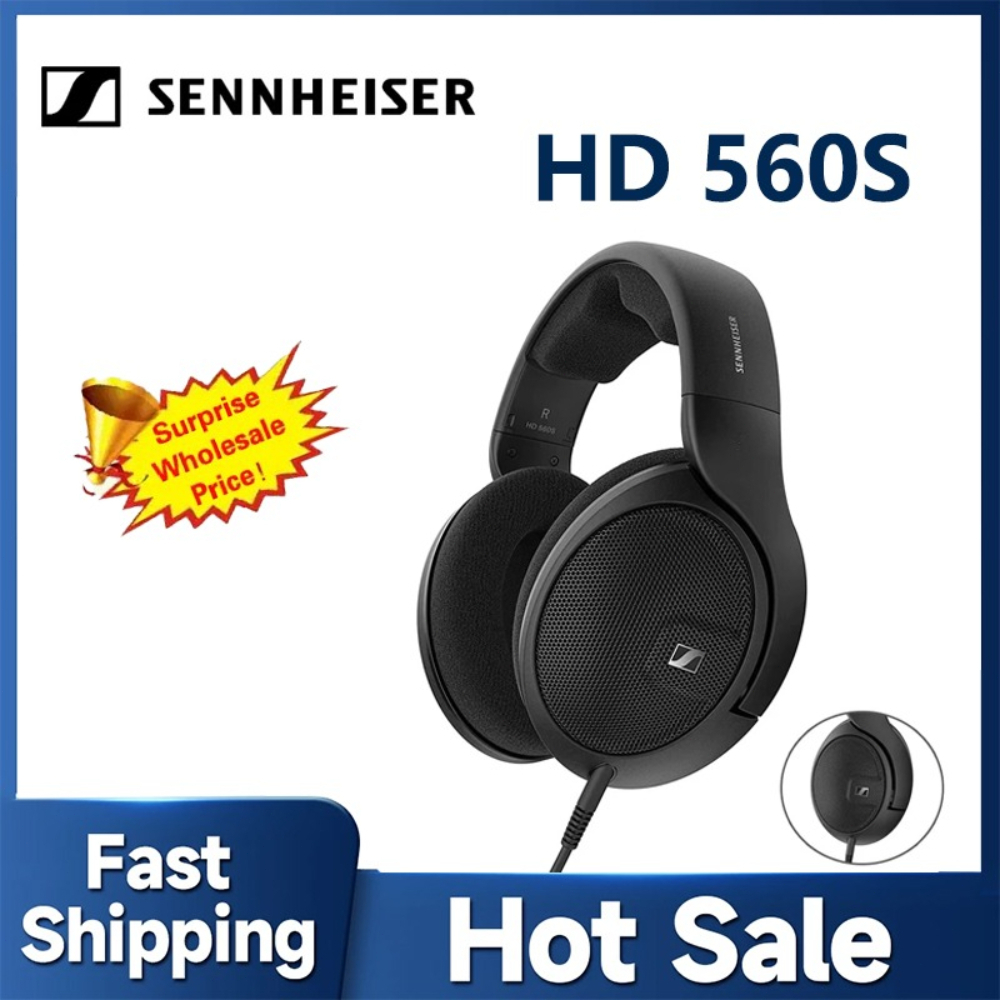 Sennheiser Headphone Hd 560S - Sennheiser HD 560S Open-Back Over-Ear Audiophile