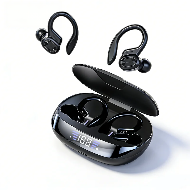 Beats Headphone Solo 4 - Original kabellose Bluetooth-Sportkopfhörer, offener Sport-Ohrbügel-Stil, Hi-Fi-Stereo,