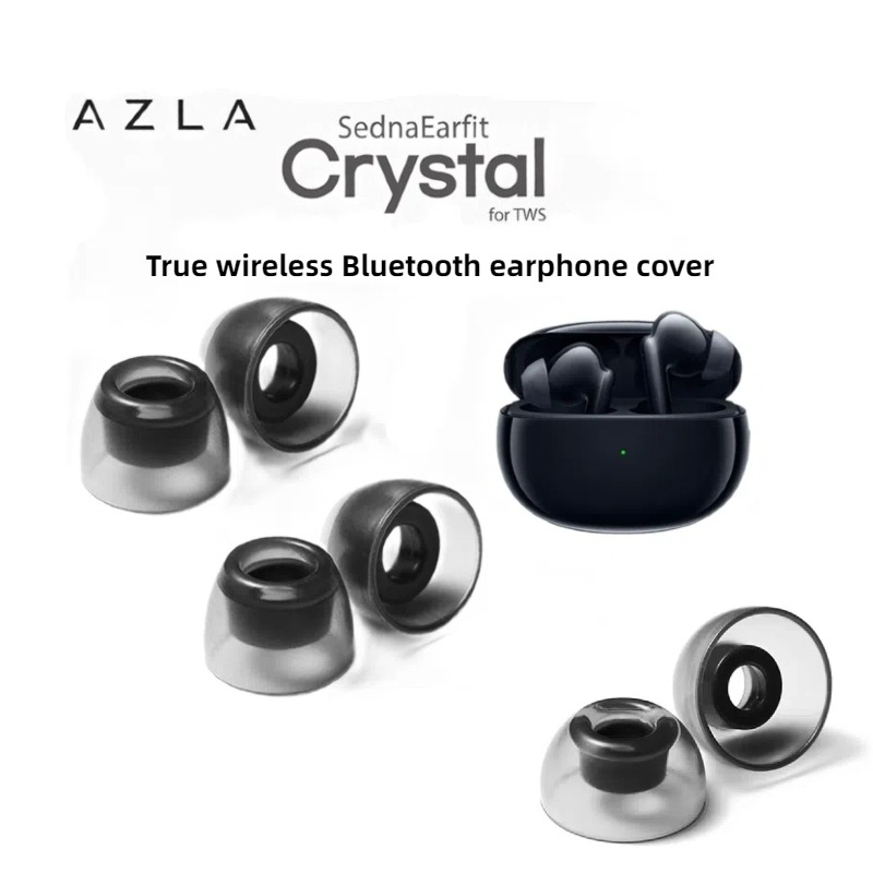 Wireless Earbuds Tws - AZLA SednaEarfit Kristall-Ohrstöpsel für TWS, kabelloser