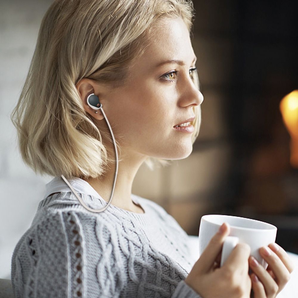 Sony Headphone Wf-1000Xm5 - Anti-Verlust-Ohrhörerband, kabelloser Bluetooth-Kopfhörer, Silikon-Kopfhörer-Nackengurt, Zubehör, weich,