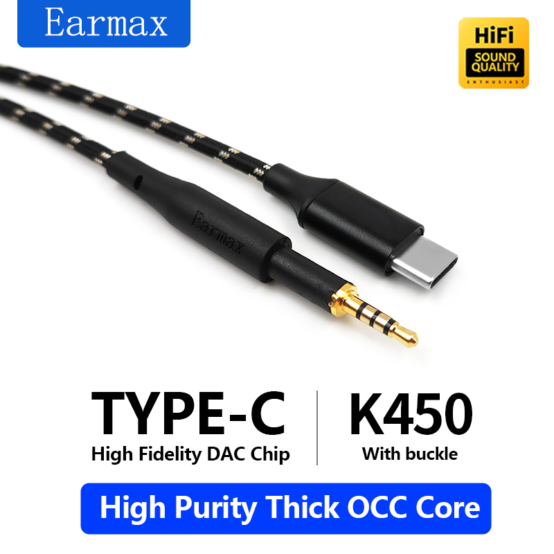 Usb C Earphone - Für AKG Q460 K480 K450 K452