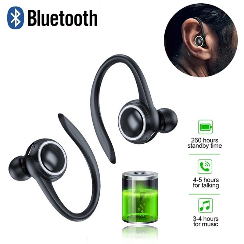 Bluetooth Headset On Ear - Drahtlose Ohr Hängen Bluetooth 5,2 Kopfhörer