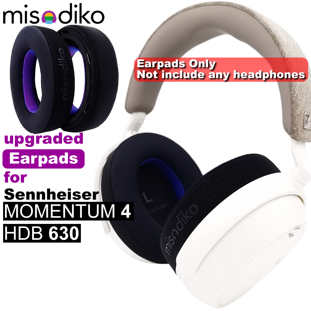 Sennheiser Headphone Momentum 4 - misodiko Verbesserte Ersatz-Ohrpolster für Sennheiser Momentum