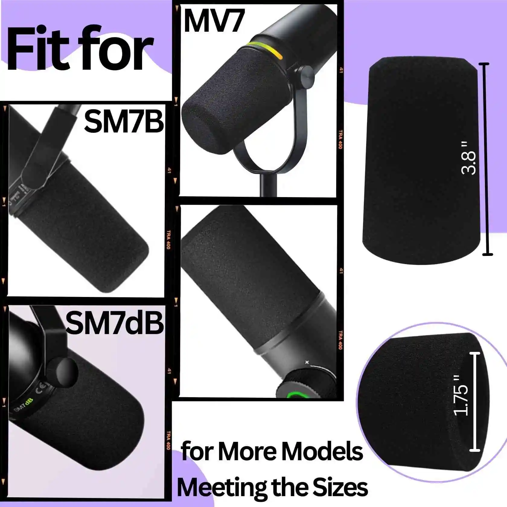 SM7 Mikrofonabdeckung Pop-Filt – Shure Mic Sm7B Bewertung und Preis