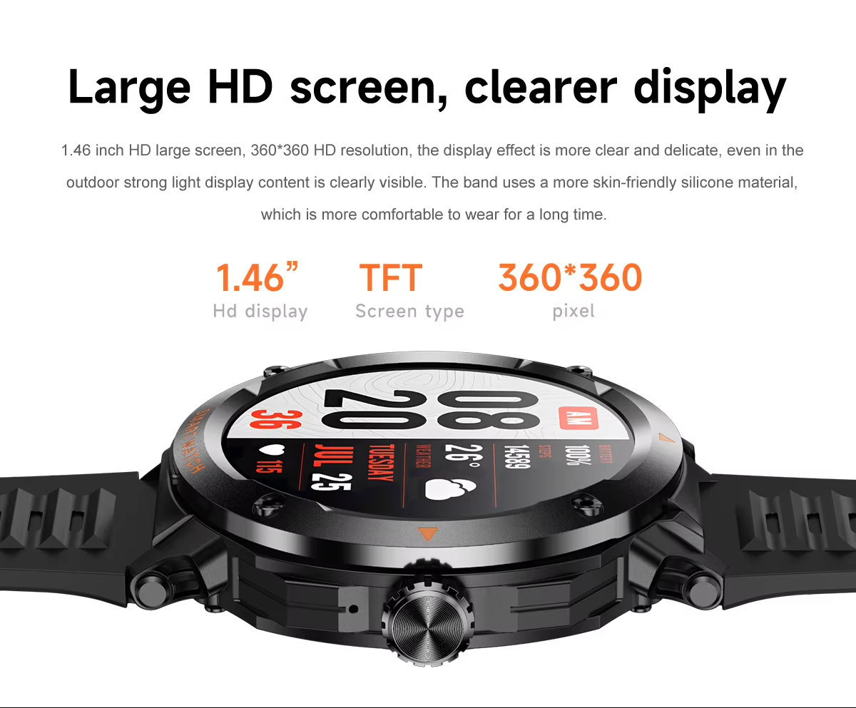 NFC Smart Watch Drahtlose Kopf – Earbuds Charging Case Bewertung und Preis