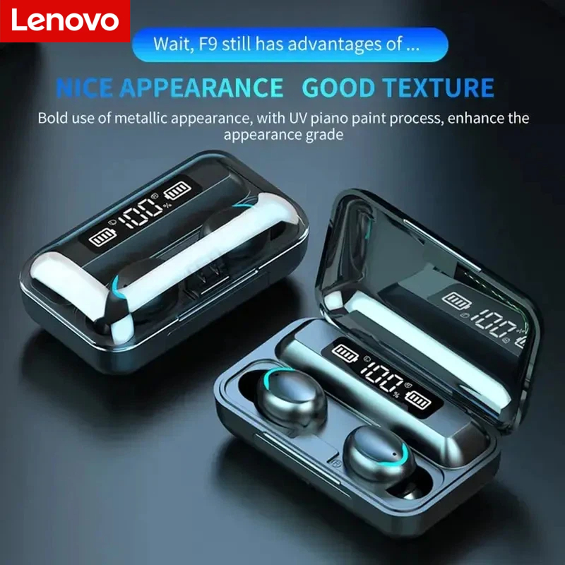 Lenovo F9 Bluetooth Kabellose  – Earbuds Charging Case Bewertung und Preis