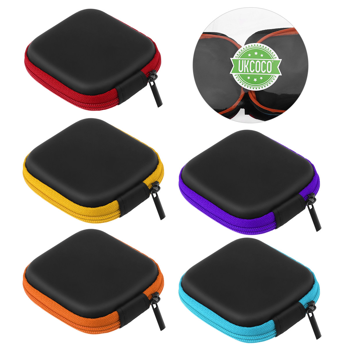 5 Stück Mini-Kopfhörer-Aufbewa – Headphone Case Hard Bewertung und Preis