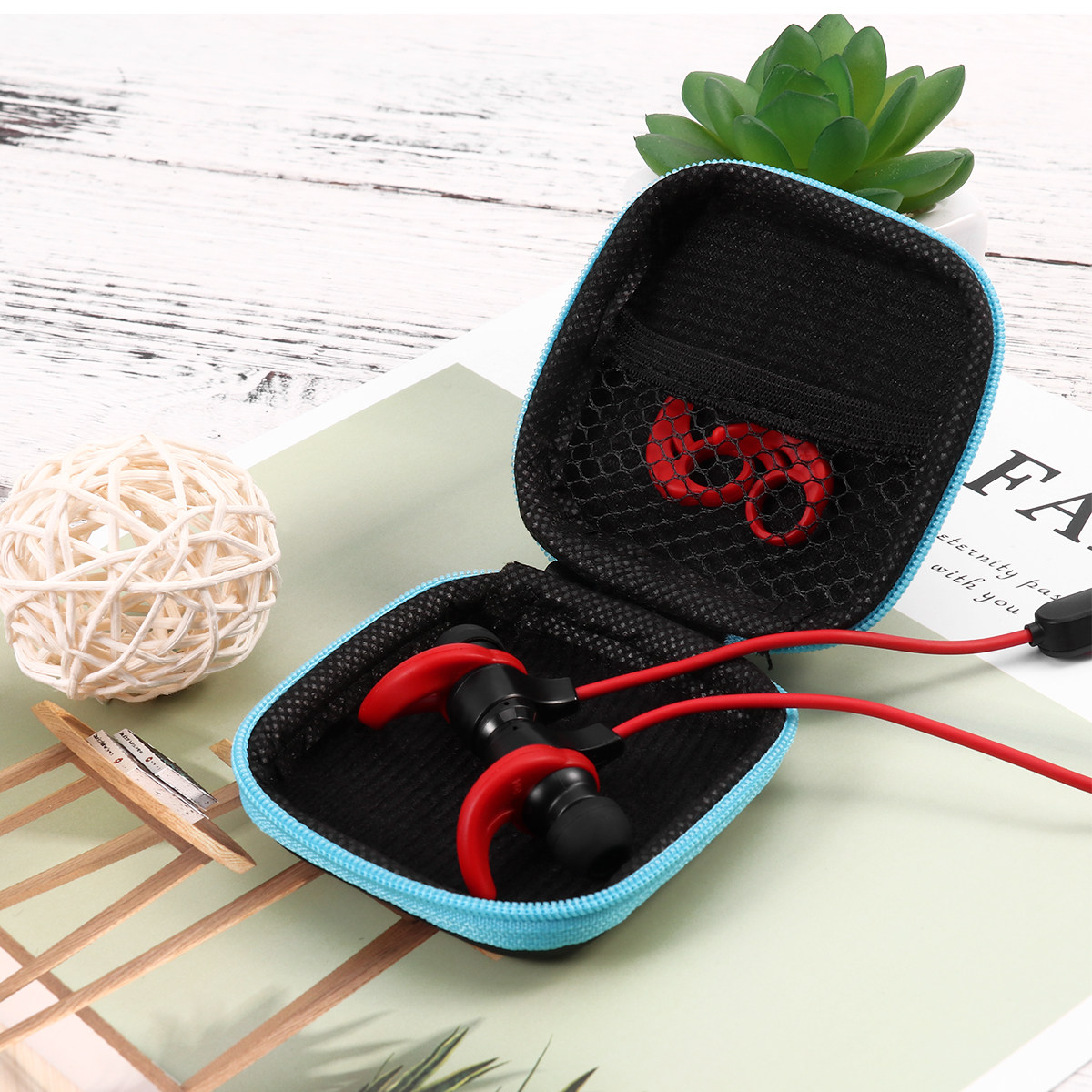 5 Stück Mini-Kopfhörer-Aufbewa – Headphone Case Hard Bewertung und Preis