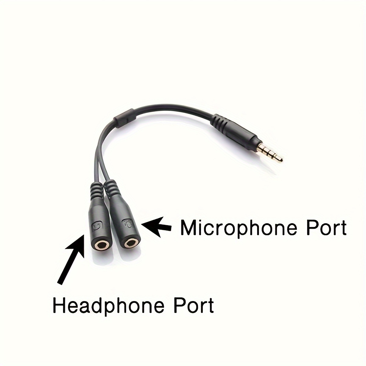 3,5 mm Stereo-Audio 1 Stecker  – Audio Splitter Y Bewertung und Preis