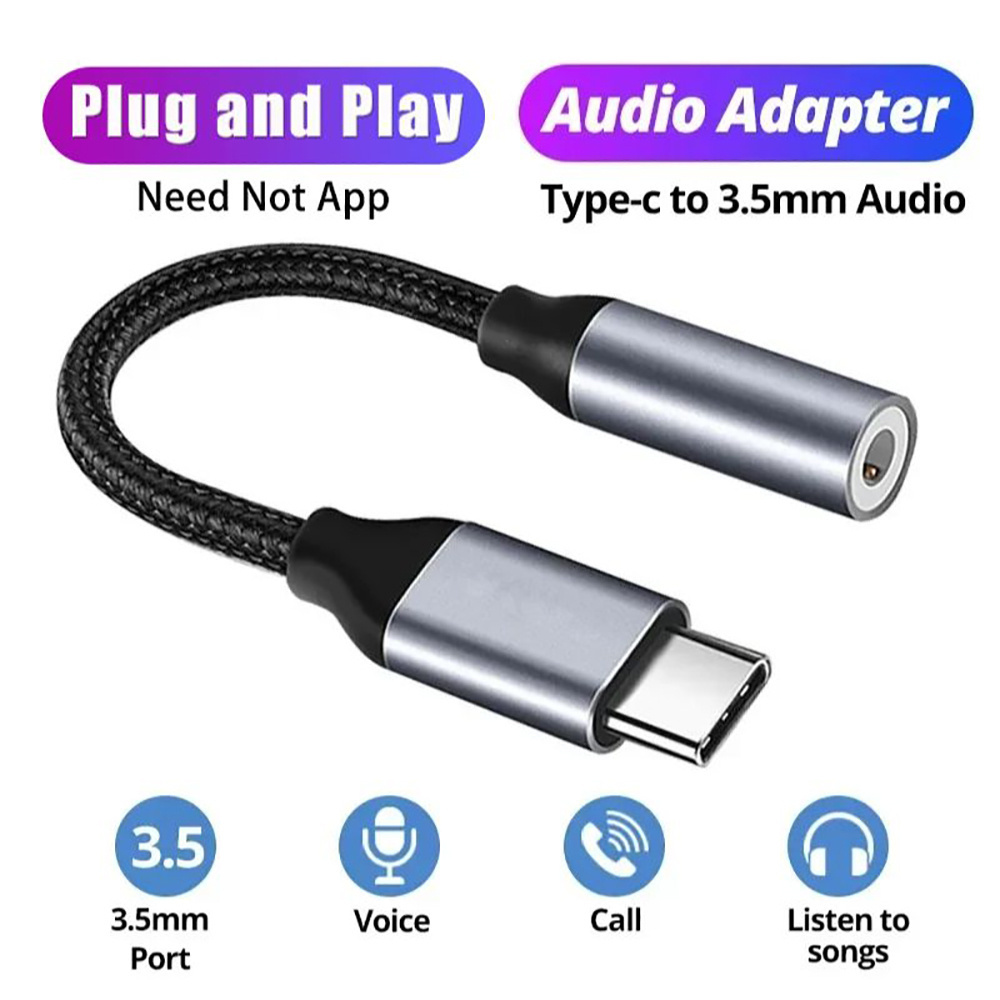 USB Typ-C auf 3,5mm Audio-Adap – Audiophile Headphone Wired Bewertung und Preis
