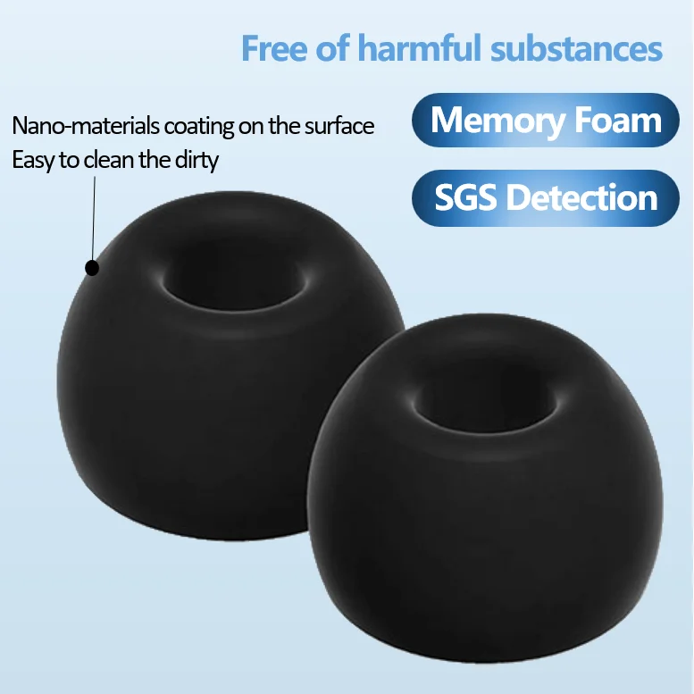 Weiche Memory Foam-Kopfhörersp – Earphone Foam Tip Bewertung und Preis