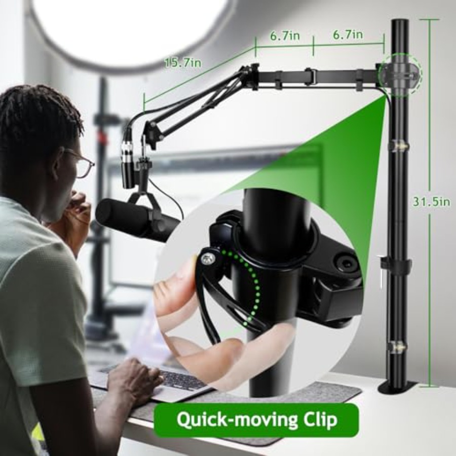 Mikrofonarm, höhenverstellbare – Shure Mic Sm7B Bewertung und Preis