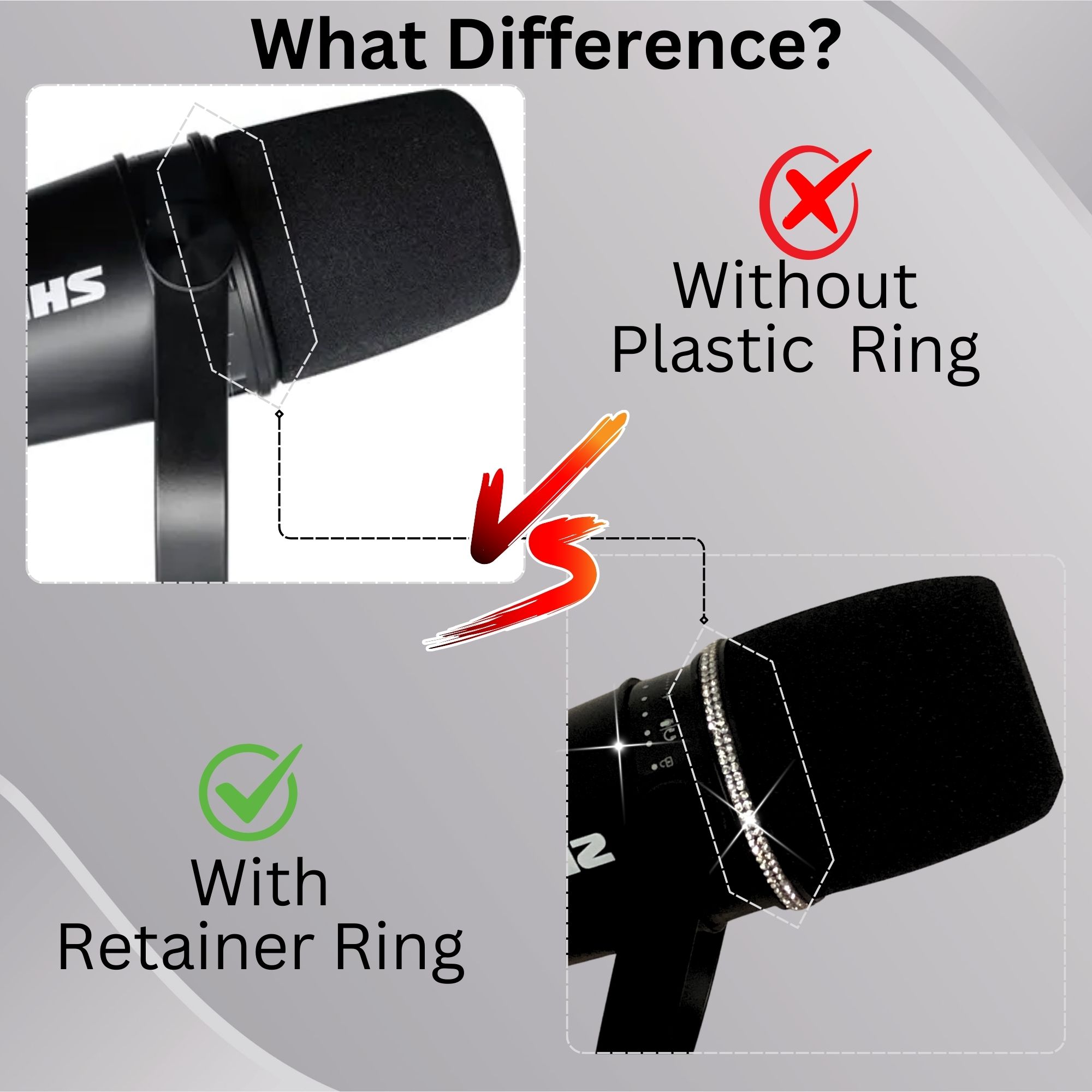 Shining MV7 Pop-Filter für Shu – Shure Mic Sm7B Bewertung und Preis